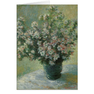 La barrera de flores de Claude Monet