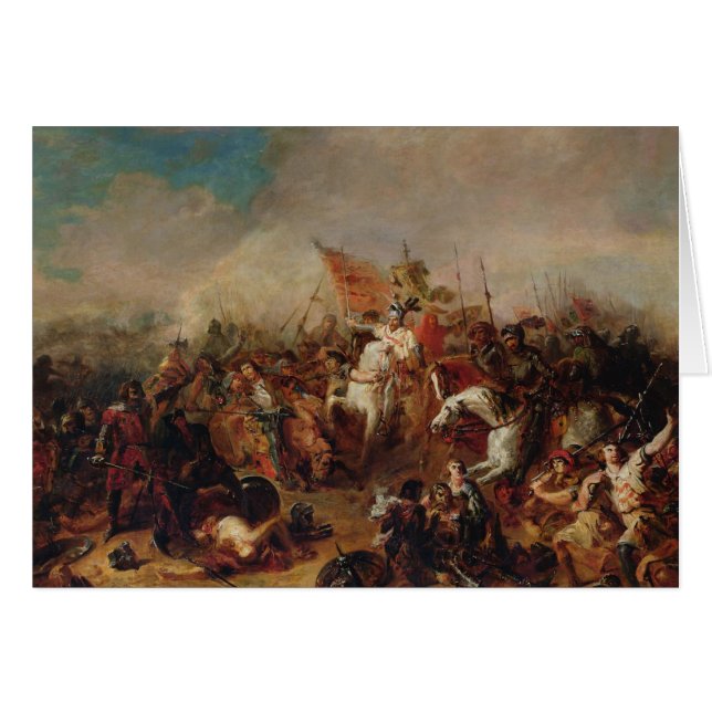 La batalla de Hastings en 1066 (Anverso (Horizontal))
