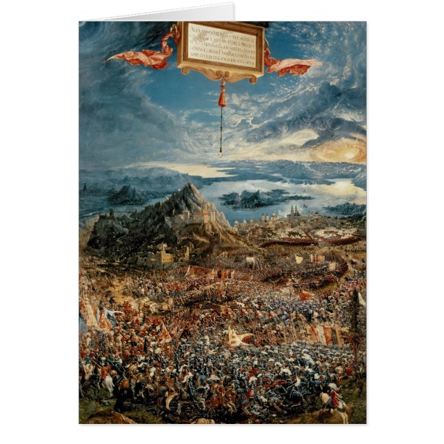 La batalla de Issus (Frente)