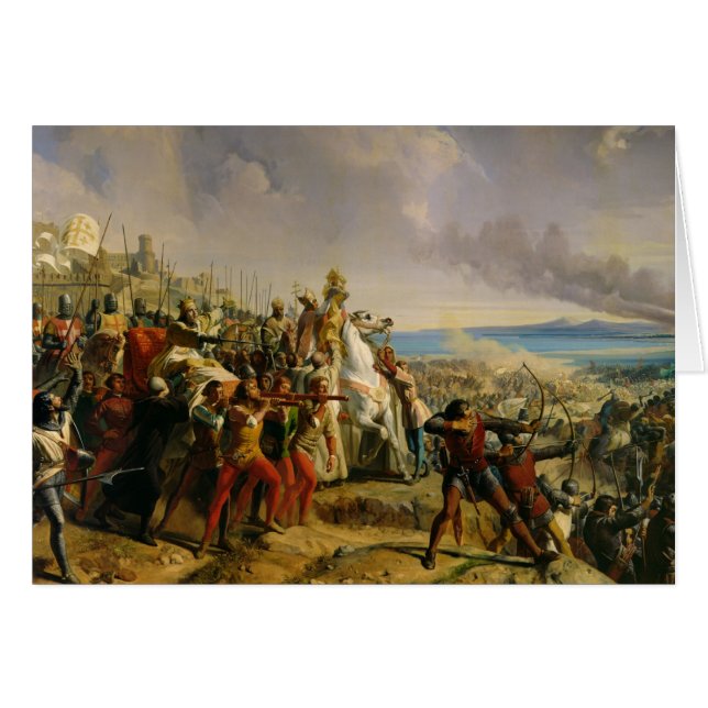La batalla de Montgisard (Anverso (Horizontal))