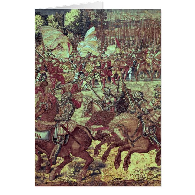 La batalla de Pavía, el 24 de febrero de 1525 (Frente)