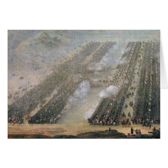 La batalla de Poltava, 1750 (Anverso (Horizontal))