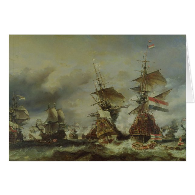 La batalla de Texel, el 29 de junio de 1694 (Anverso (Horizontal))