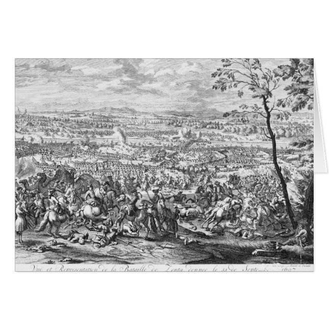 La batalla de Zenta, 1697 (Anverso (Horizontal))