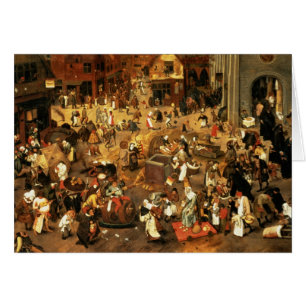 La batalla entre el carnaval y prestada