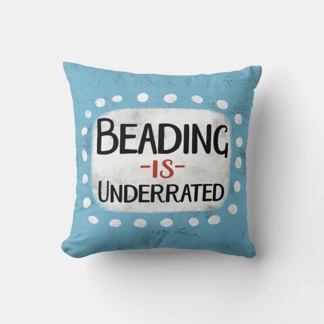 La Beading es Cojín decorativo subestimado (Anverso)