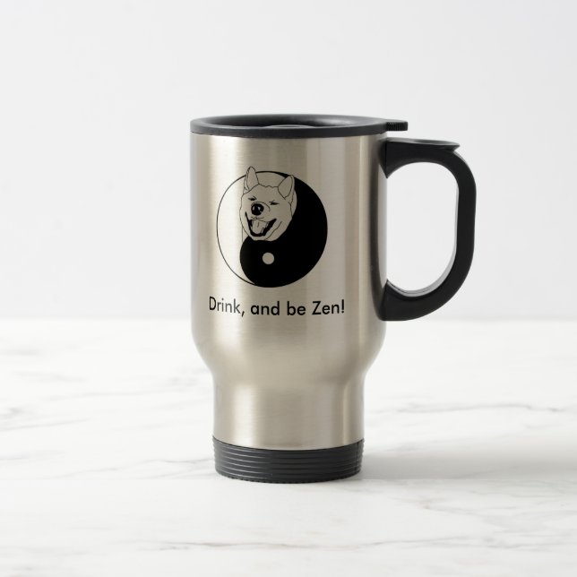 ¡La bebida, y sea zen! Taza (Derecha)