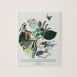 La bella creación de Dios, el rompecabezas de los 