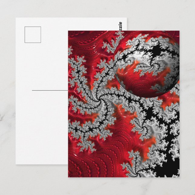 La bella postal de Mandelbrots (Anverso / Reverso)