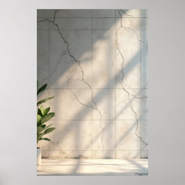 La belleza de la decadencia: Arte de pared minimal