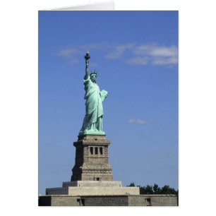 La belleza de la famosa Estatua de la Libertad en