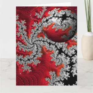 La belleza de la tarjeta de felicitación Mandelbro