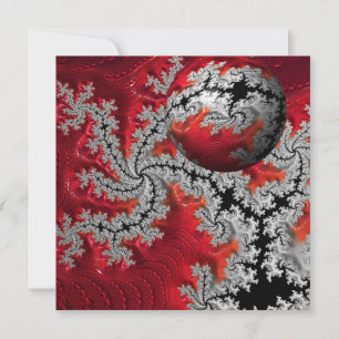 La belleza de la tarjeta plana Mandelbrots