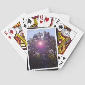 La belleza de las cartas de juerga del sol