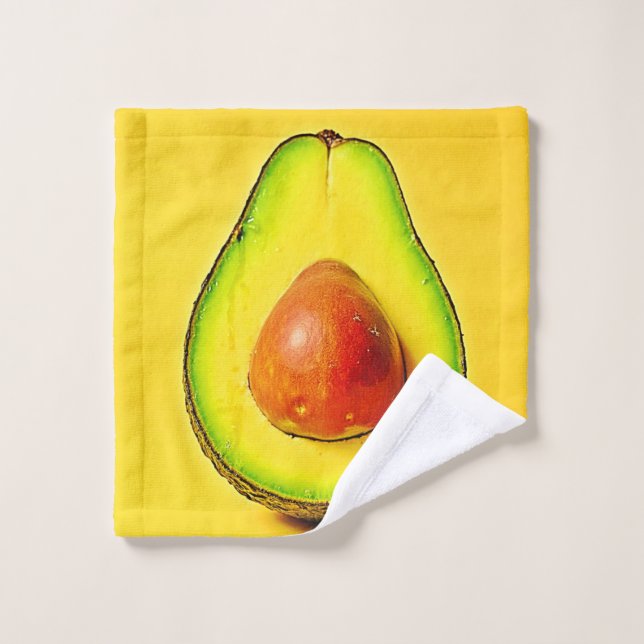 La belleza de un diseño de aguacate saludable (Toallita)