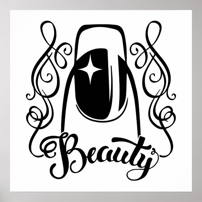 La belleza del arte de las uñas (Frente)