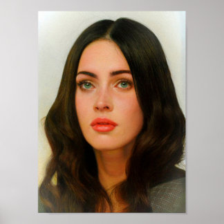 la belleza del arte de megan fox respirar