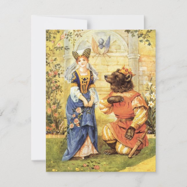 La belleza del cuento de hadas y la invitación a l (Anverso)