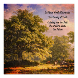 La belleza del Poster de la verdad