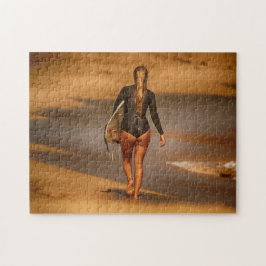 La Belleza Del Surfing - El Puzzle De La Foto