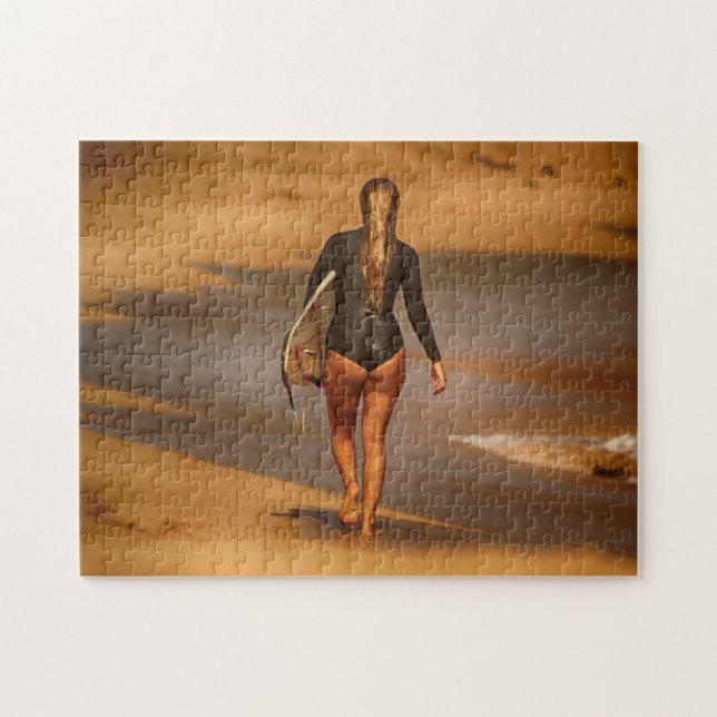 La Belleza Del Surfing - El Puzzle De La Foto (Horizontal)