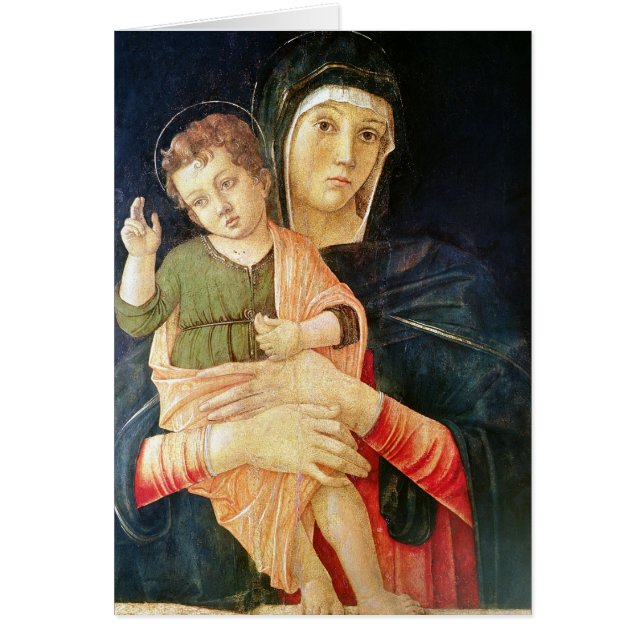 La bendición de la Virgen y del niño, 1460-70 (Frente)