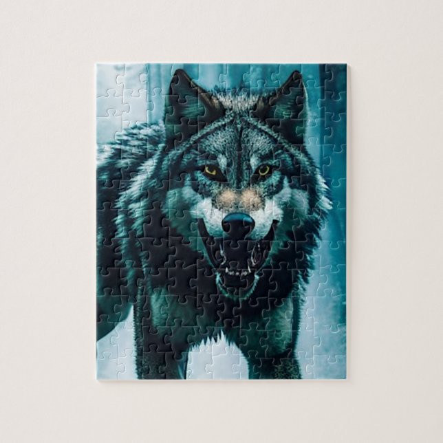 La bestia de la luna llena rompecabezas (Vertical)