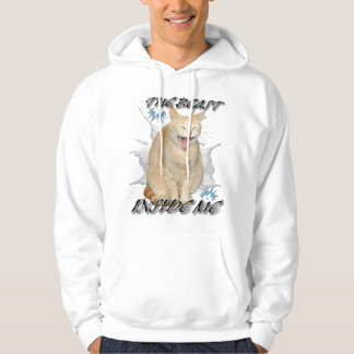 La bestia dentro de mí sudadera divertida de meme 