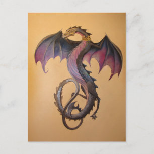 La bestia mística de la postal nocturna