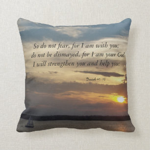 la biblia cita la almohada del 41:10 de Isaías