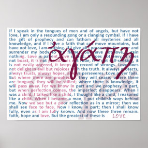 La Biblia de amor contra la impresión cristiana