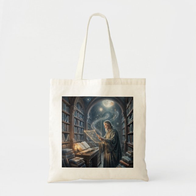 La Biblioteca Celestial - una bolsa perfecta para  (Frente)