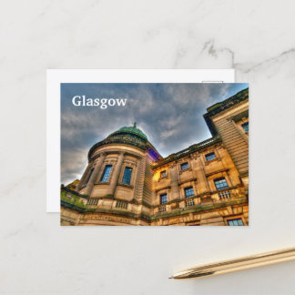 La Biblioteca Mitchell, Glasgow, Escocia Tarjeta P