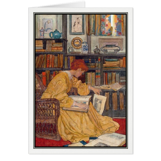 La biblioteca por el verde de Elizabeth Shippen (Frente)