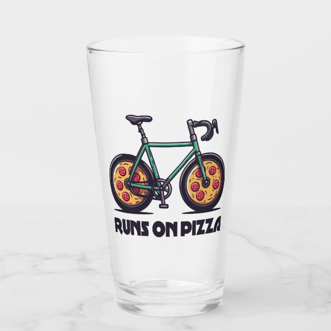 La Bicicleta Corre Sobre La Pizza (Anverso)