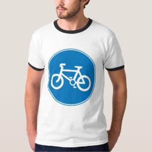 La bicicleta embroma la camiseta