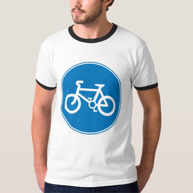 La bicicleta embroma la camiseta (Anverso)