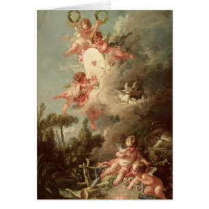 La blanco del Cupid, 'de DES Dieux de los amoríos