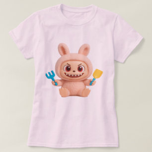 La Bobo – Camiseta de personaje de conejo lindo tr
