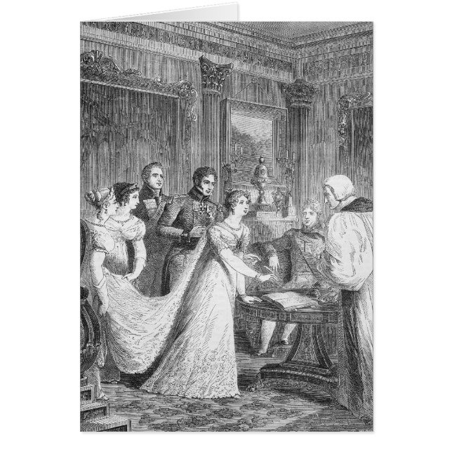 La boda de la princesa Charlotte de (Frente)
