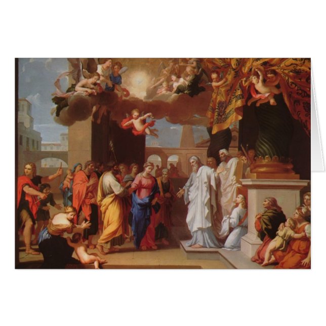 La boda de la Virgen de Jacques Stella (Anverso (Horizontal))