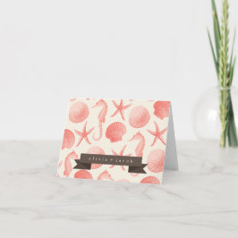 La boda de las estrellas de mar personalizada le