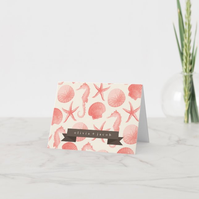 La boda de las estrellas de mar personalizada le (Anverso)