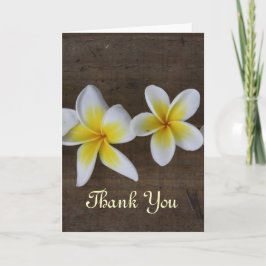 La boda del Frangipani le agradece las tarjetas