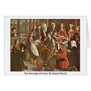 La boda en Cana. Por Gerard David