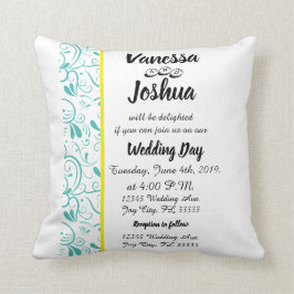 La boda invita a los recuerdos/a la almohada del