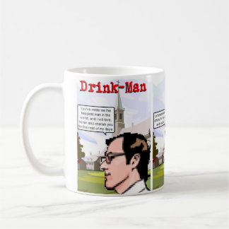 "La boda taza de café del Bebida-Man"