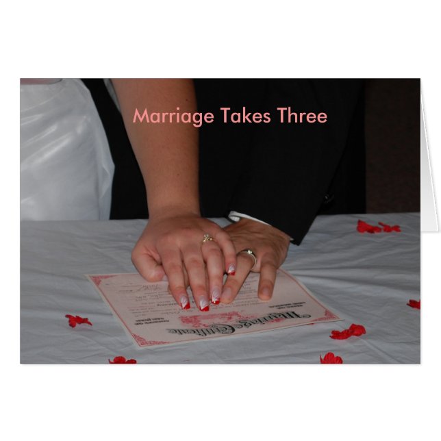 La boda toma tres (Anverso (Horizontal))