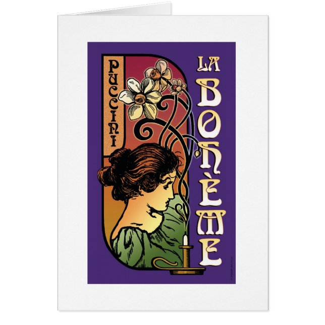 La Boheme, ópera (Frente)