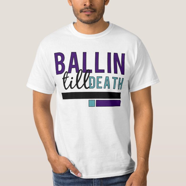 La bola labra la camiseta de la uva de la muerte (Anverso)